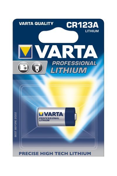 Varta lithium photo batterij CR123A 3V
